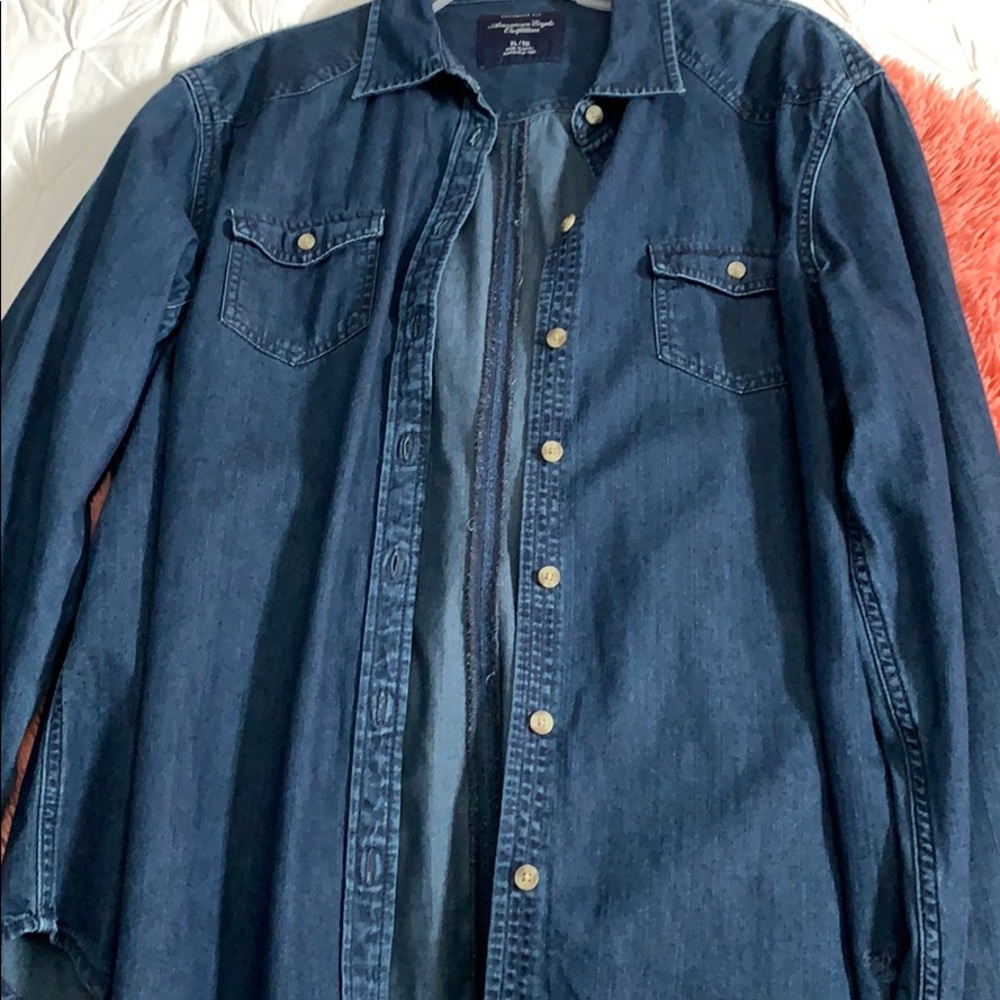 Chambray top